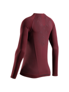 X-BIONIC XCEED RUN SHIRT LS WMN - Oxide Red X Black - Longsleeves - 12 of 23