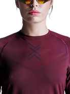 X-BIONIC XCEED RUN SHIRT LS WMN - Oxide Red X Black - Longsleeves - 14 of 23