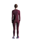 X-BIONIC XCEED RUN SHIRT LS WMN - Oxide Red X Black - Longsleeves - 21 of 23