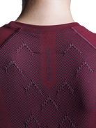 X-BIONIC XCEED RUN SHIRT LS WMN - Oxide Red X Black - Longsleeves - 22 of 23