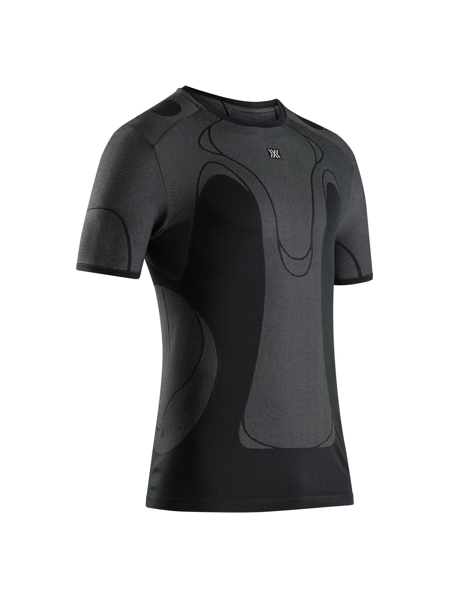 X-BIONIC XCEED RUN PERFORM SHIRT MEN - X Black X White - T-Shirts - 13 of 45