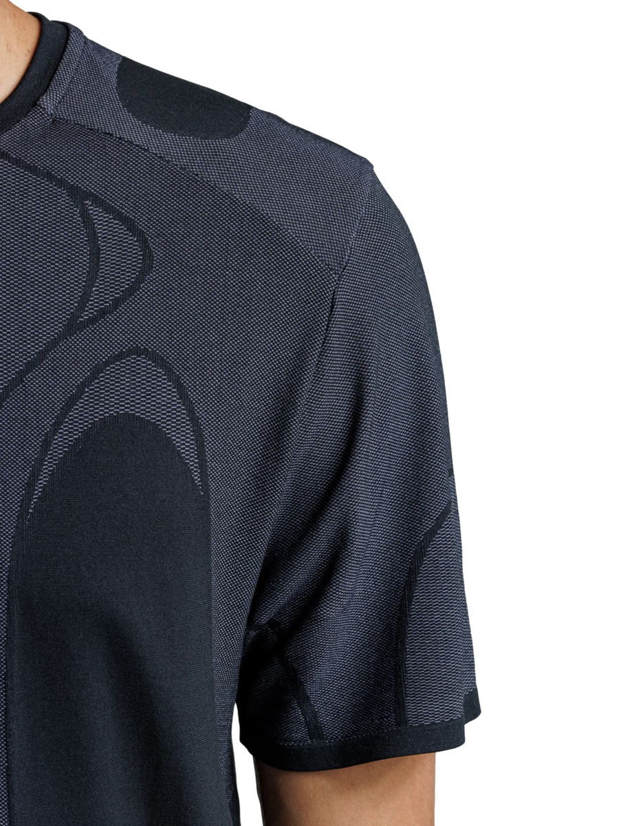 X-BIONIC XCEED RUN PERFORM SHIRT MEN - X Black X White - T-Shirts - 19 of 45