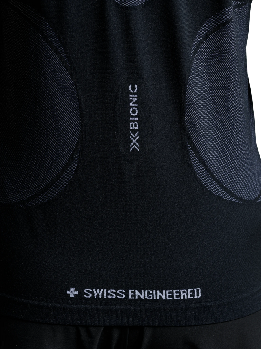 X-BIONIC XCEED RUN PERFORM SHIRT WMN - X Black X White - T-Shirts - 21 of 34