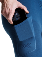 X-BIONIC XCEED RUN SHORT TIGHTS MEN - Slate Blue Marine - Shorts - 10 of 12