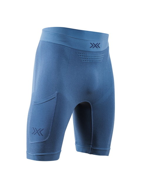 X-BIONIC XCEED RUN SHORT TIGHTS MEN - Slate Blue Marine - Shorts - 7 of 12