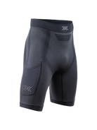 X-BIONIC XCEED RUN SHORT TIGHTS MEN - X Black Rhino Grey - Shorts - 1 of 12