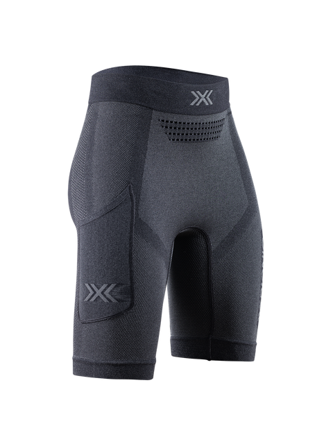 X-BIONIC XCEED RUN SHORT TIGHTS WMN - X Black Rhino Grey - Shorts - 8 of 20