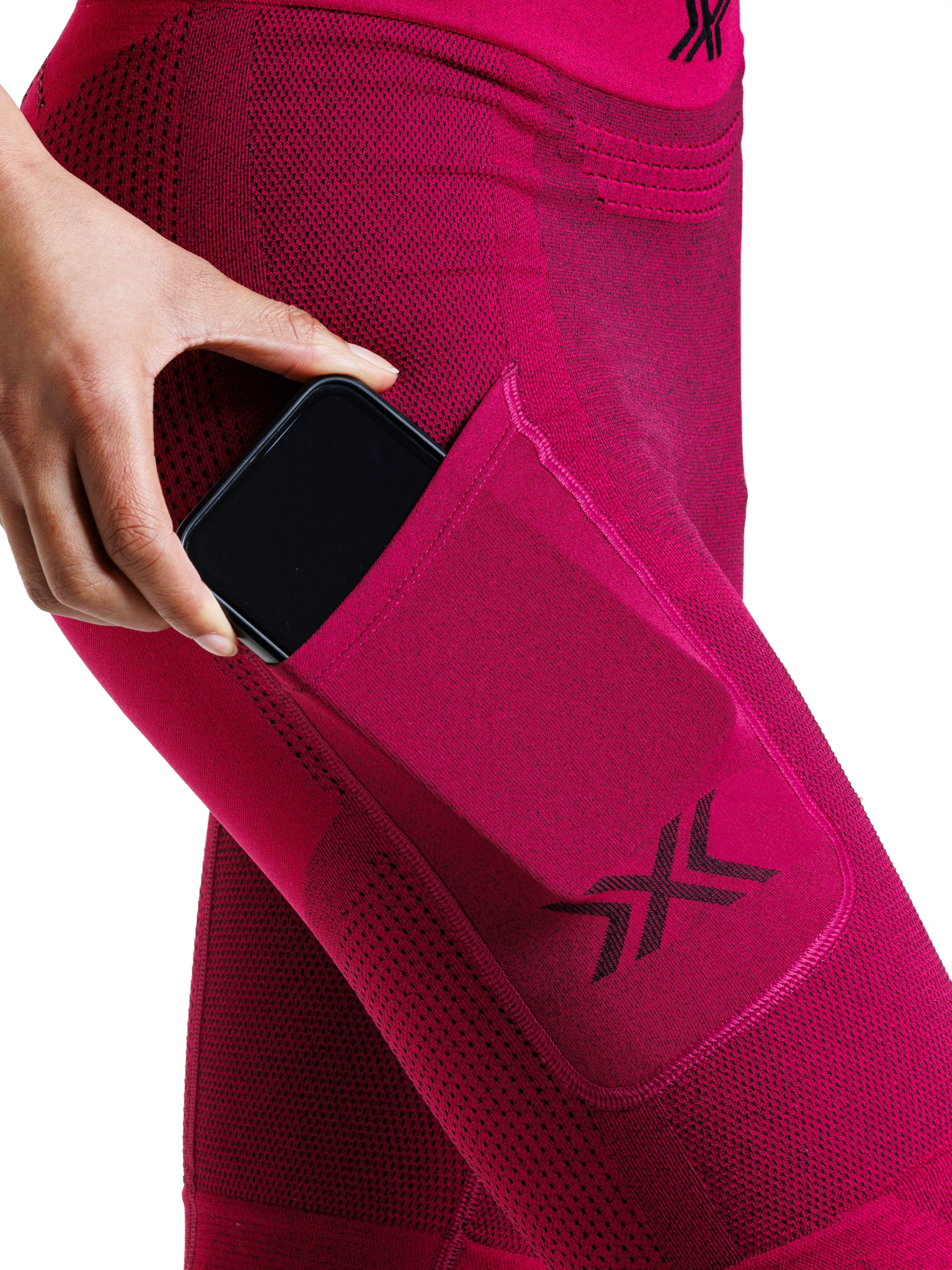 X-BIONIC XCEED RUN SHORT TIGHTS WMN - Neo Pink - Shorts - 19 of 20