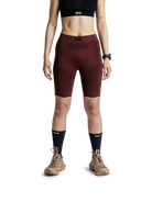 X-BIONIC XCEED RUN SHORT TIGHTS WMN - Oxide Red X Black - Shorts - 2 of 20