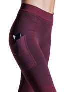 X-BIONIC XCEED RUN LONG TIGHTS WMN - Oxide Red X Black - Pants - 14 of 14