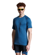X-BIONIC XCEED RUN SHIRT SS MEN - Slate Blue Marine - T-Shirts - 27 of 32