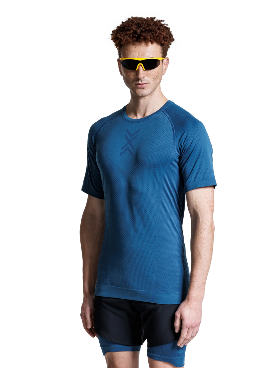 X-BIONIC XCEED RUN SHIRT SS MEN - Slate Blue Marine - T-Shirts - 27 of 32