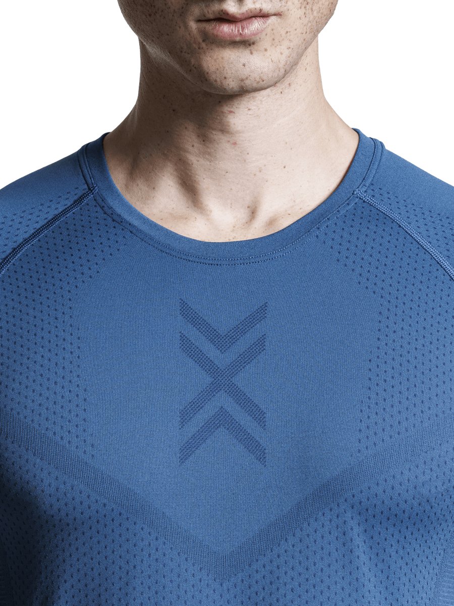 X-BIONIC XCEED RUN SHIRT SS MEN - Slate Blue Marine - T-Shirts - 30 of 32