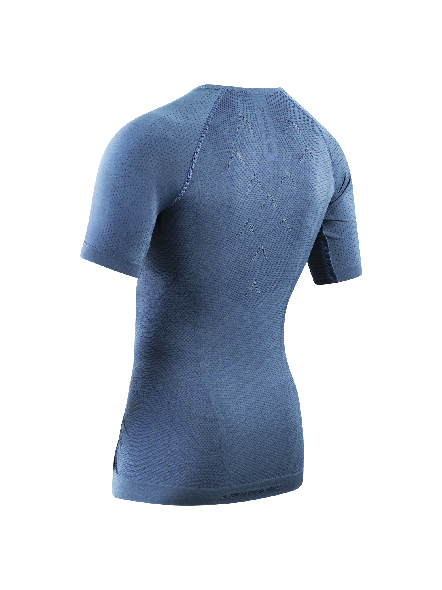 X-BIONIC XCEED RUN SHIRT SS MEN - Slate Blue Marine - T-Shirts - 32 of 32