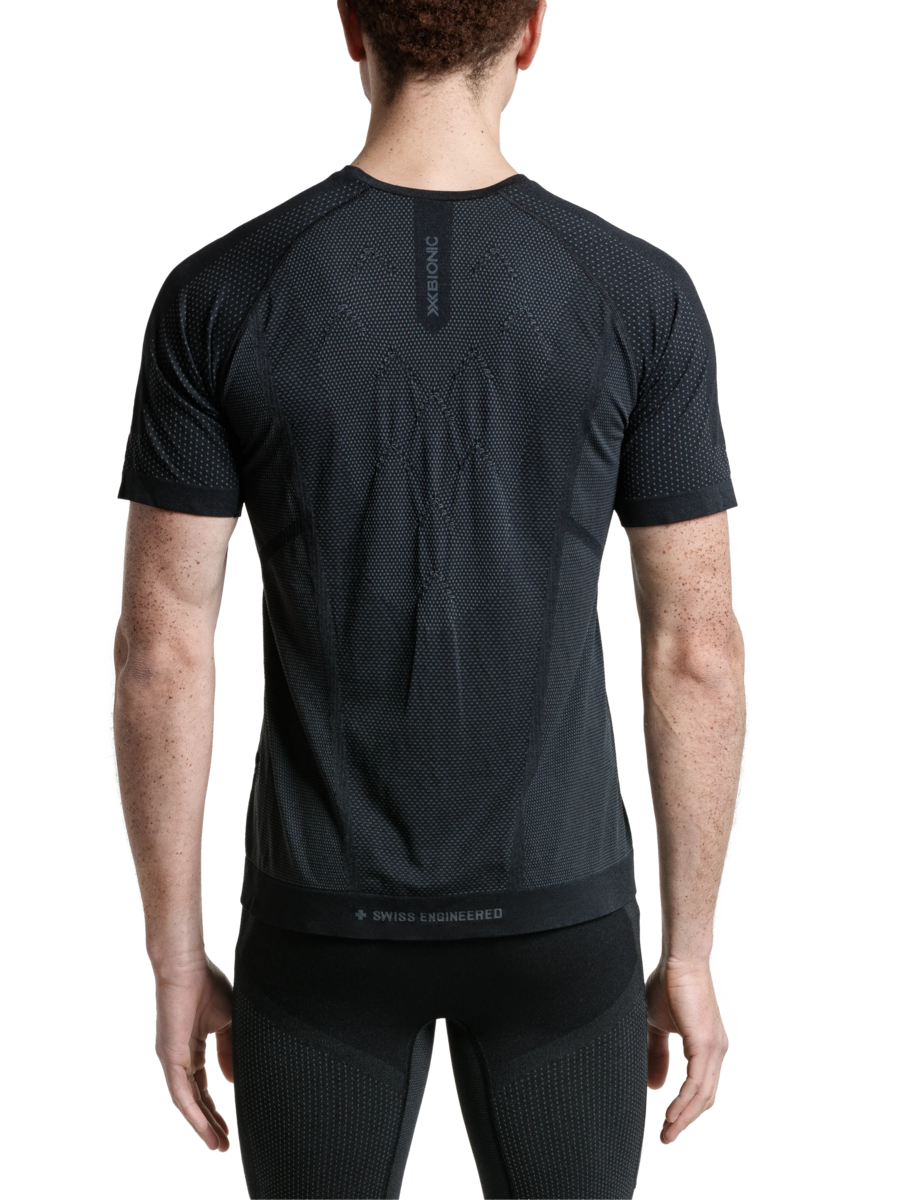 X-BIONIC XCEED RUN SHIRT SS MEN - X Black Rhino Grey - T-Shirts - 12 of 32