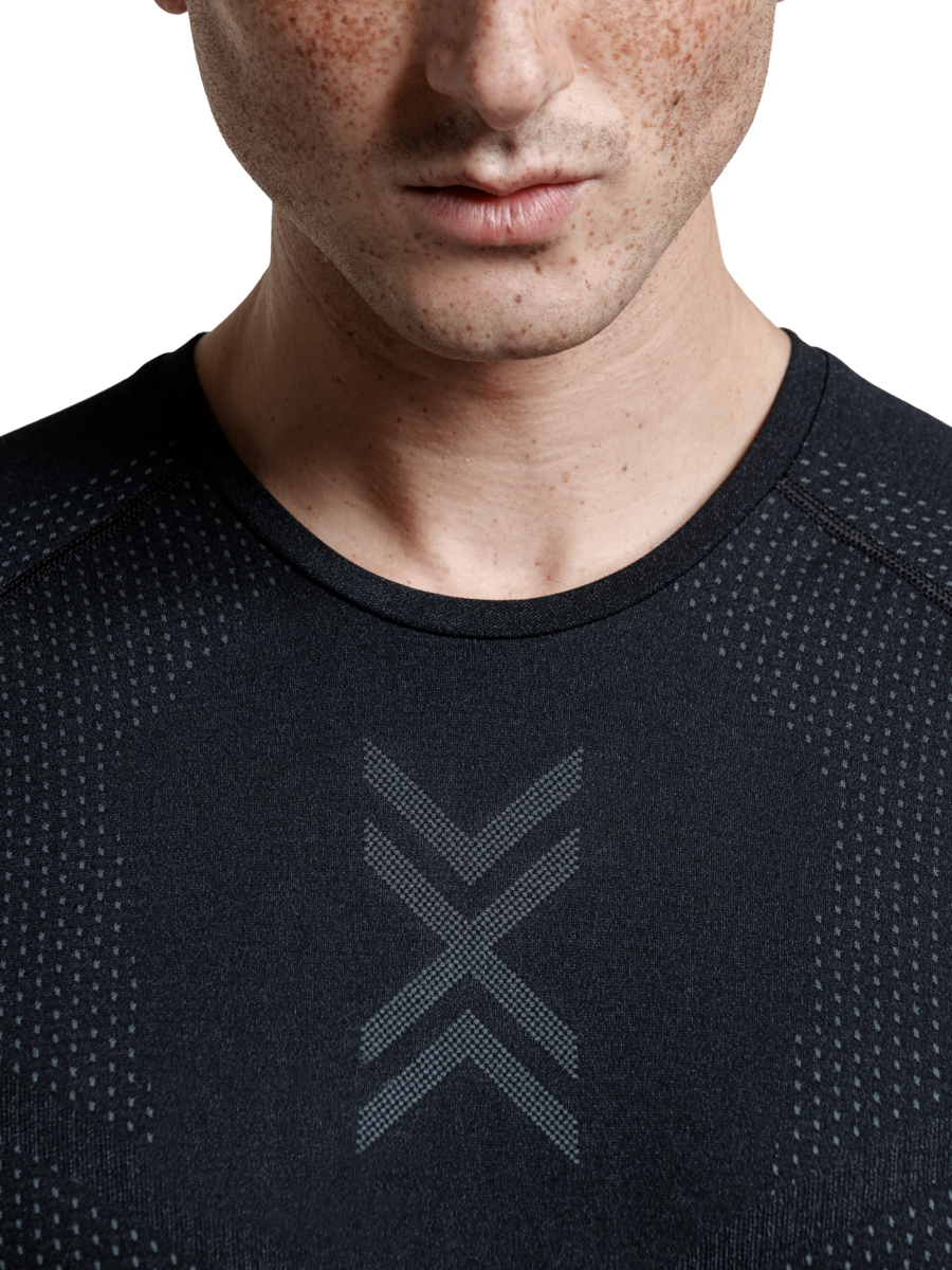 X-BIONIC XCEED RUN SHIRT SS MEN - X Black Rhino Grey - T-Shirts - 13 of 32
