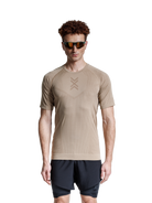 X-BIONIC XCEED RUN SHIRT SS MEN - Sand Dark Sand - T-Shirts - 20 of 32