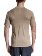 X-BIONIC XCEED RUN SHIRT SS MEN - Sand Dark Sand - T-Shirts - 21 of 32