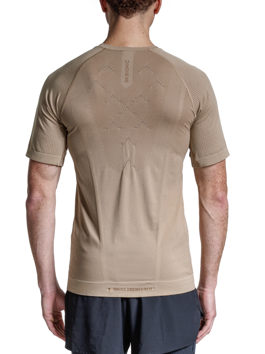 X-BIONIC XCEED RUN SHIRT SS MEN - Sand Dark Sand - T-Shirts - 21 of 32