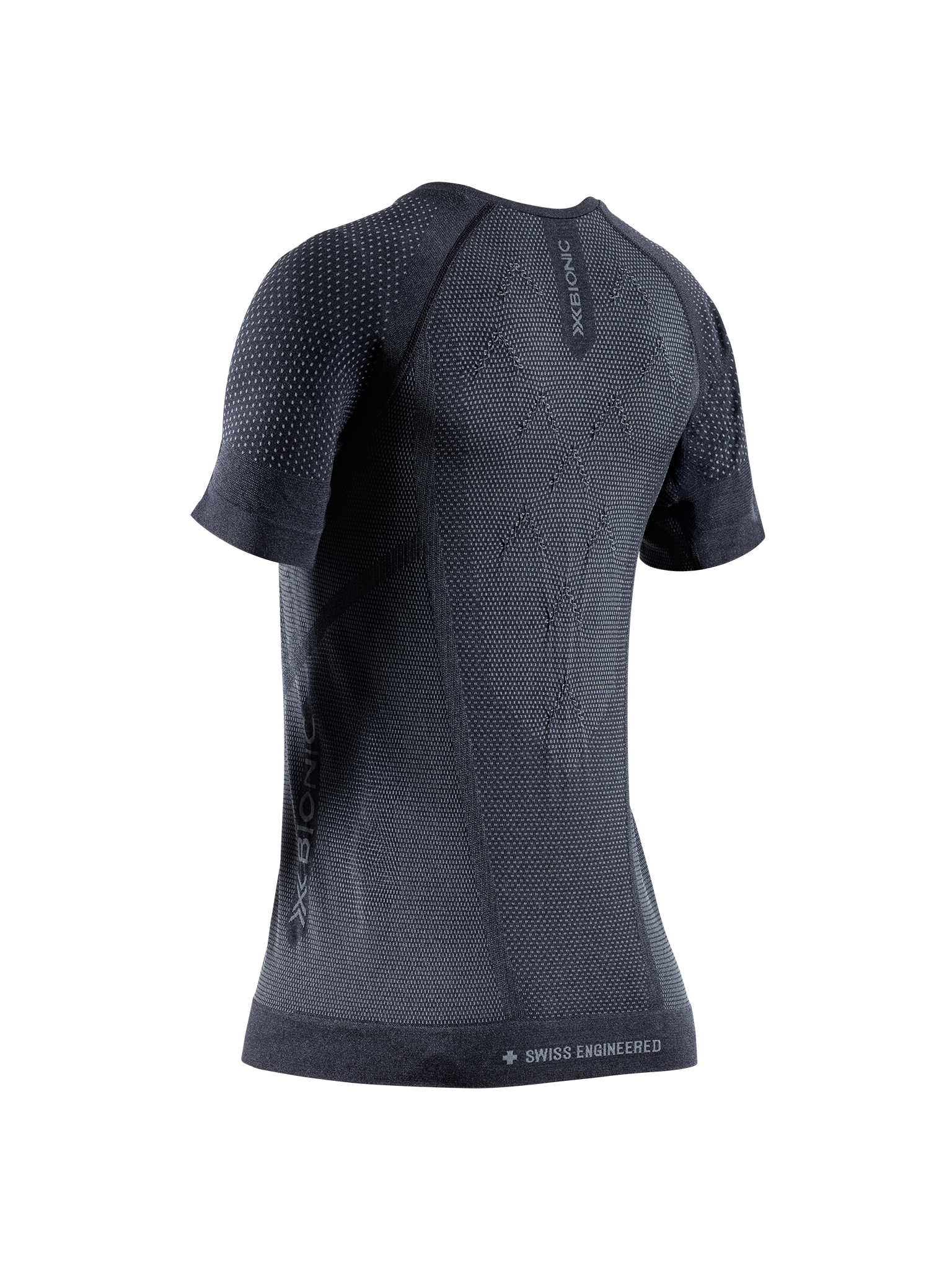 X-BIONIC XCEED RUN SHIRT SS WMN - X Black Rhino Grey - T-Shirts - 10 of 25