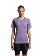 X-BIONIC XCEED RUN SHIRT SS WMN - Dusty Lavender Lavender Night - T-Shirts - 19 of 25
