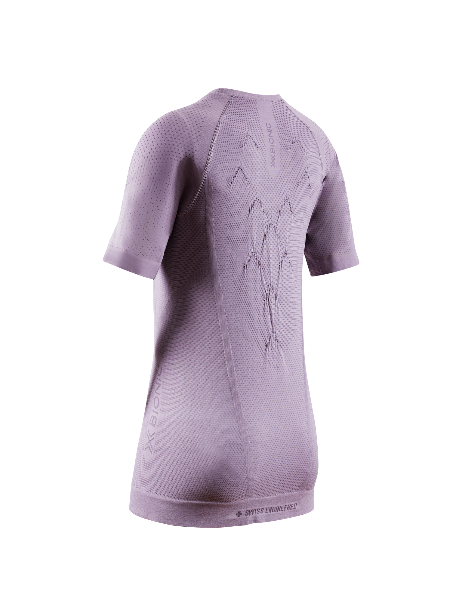 X-BIONIC XCEED RUN SHIRT SS WMN - Dusty Lavender Lavender Night - T-Shirts - 25 of 25