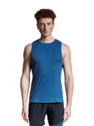 X-BIONIC XCEED RUN TANK TOP MEN - Slate Blue Marine - Tanks - 3 of 9