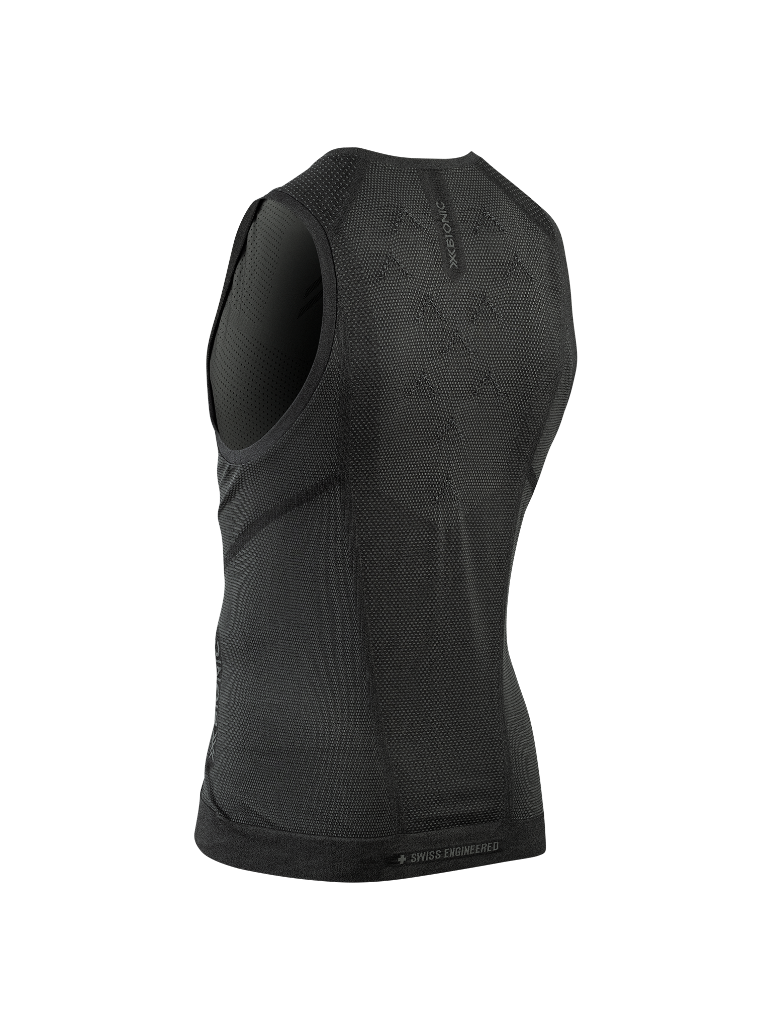 X-BIONIC XCEED RUN TANK TOP MEN - X Black Rhino Grey - Tanks - 5 of 9