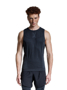 X-BIONIC XCEED RUN TANK TOP MEN - X Black Rhino Grey - Tanks - 6 of 9
