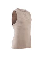 X-BIONIC XCEED RUN TANK TOP MEN - Sand Dark Sand - Tanks - 7 of 9