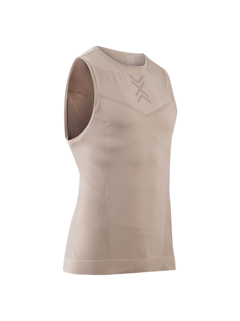 X-BIONIC XCEED RUN TANK TOP MEN - Sand Dark Sand - Tanks - 15 of 21