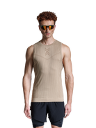 X-BIONIC XCEED RUN TANK TOP MEN - Sand Dark Sand - Tanks - 9 of 9