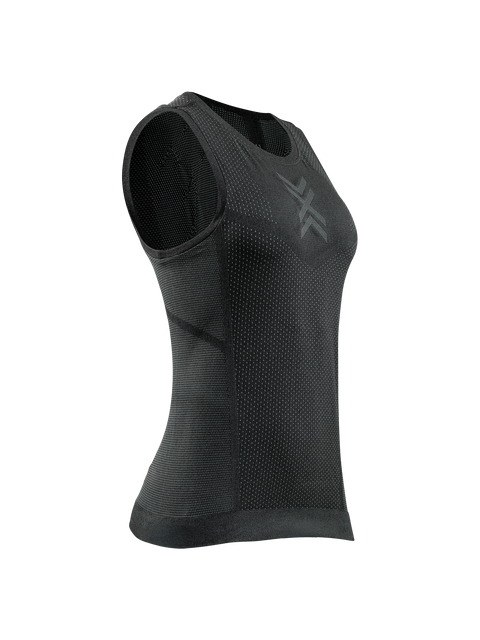 X-BIONIC XCEED RUN TANK TOP WMN - X Black Rhino Grey - Tanks - 1 of 6