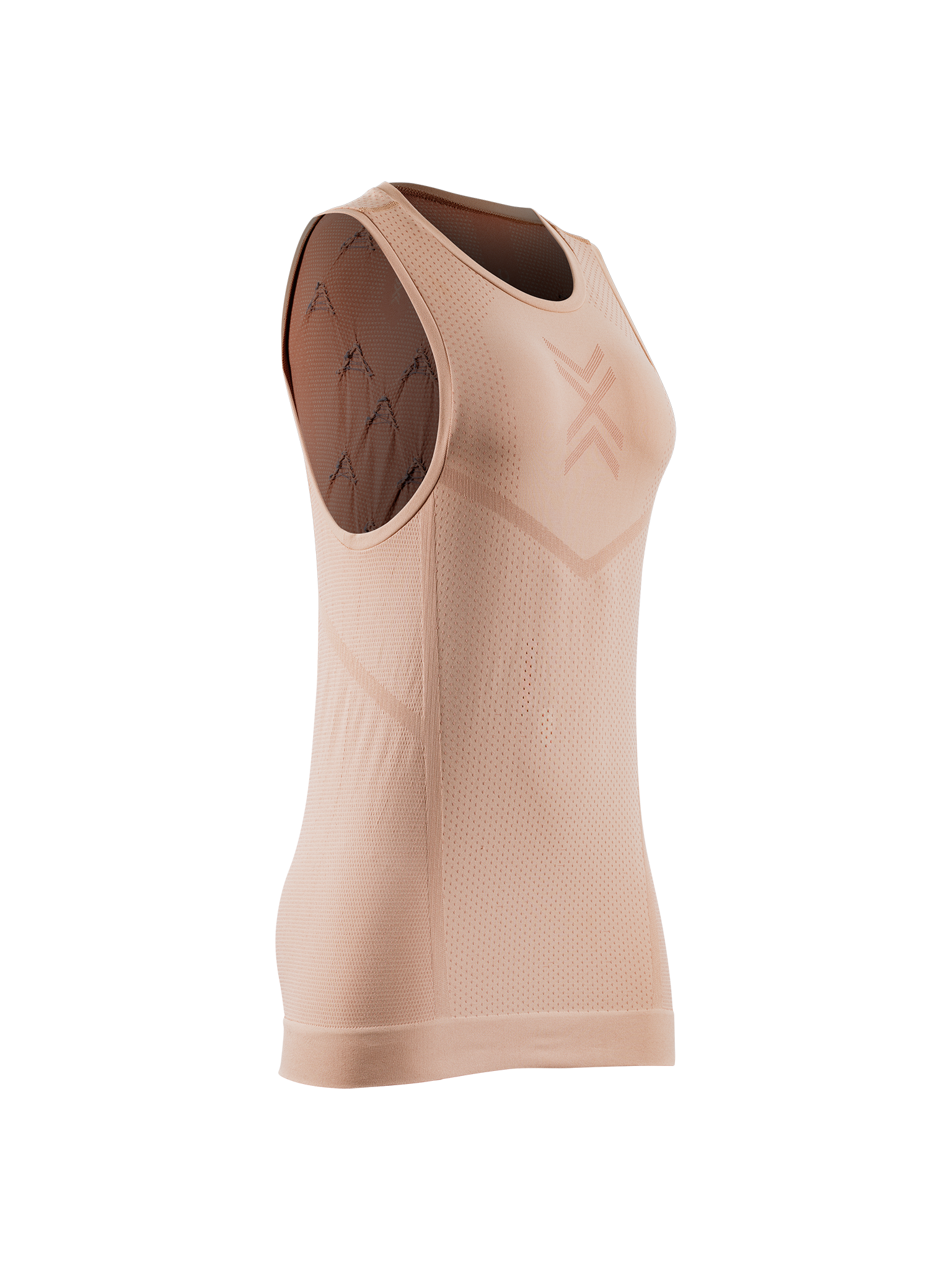 X-BIONIC XCEED RUN TANK TOP WMN - Fresh Peach Dusty Rose - Tanks - 4 of 6
