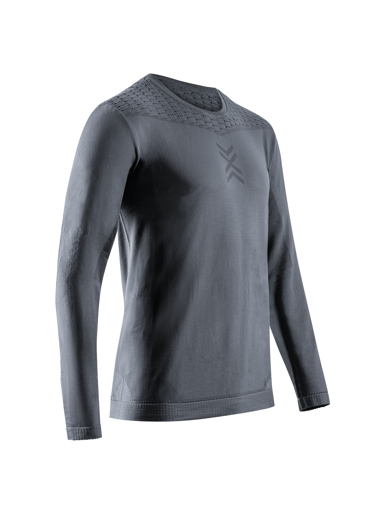 X-BIONIC X-ENTIAL SHIRT LS MEN - Rhino Grey - Longsleeves - 1 of 10