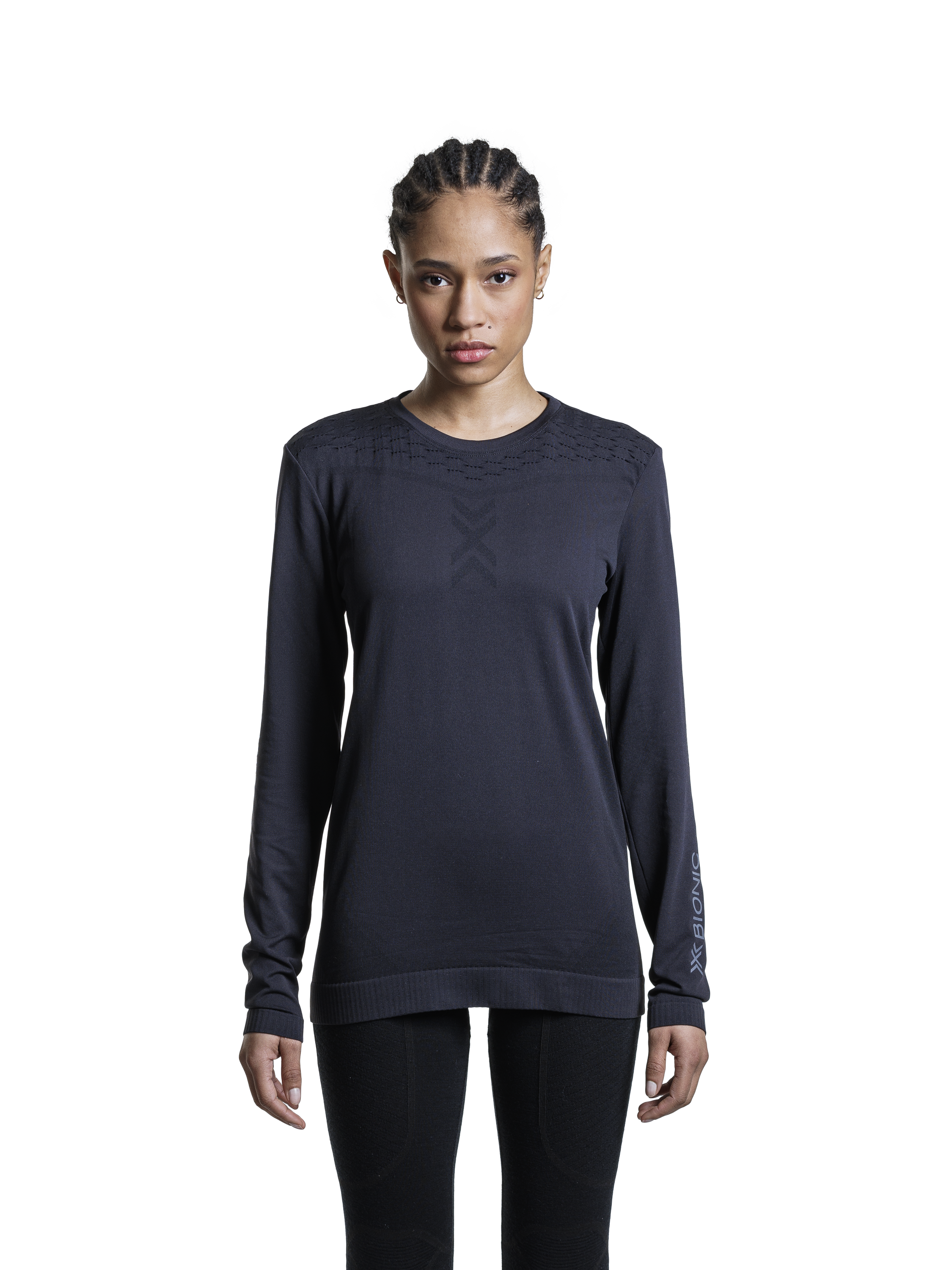X-BIONIC X-ENTIAL SHIRT LS WMN - X Black - T-Shirts - 3 of 6