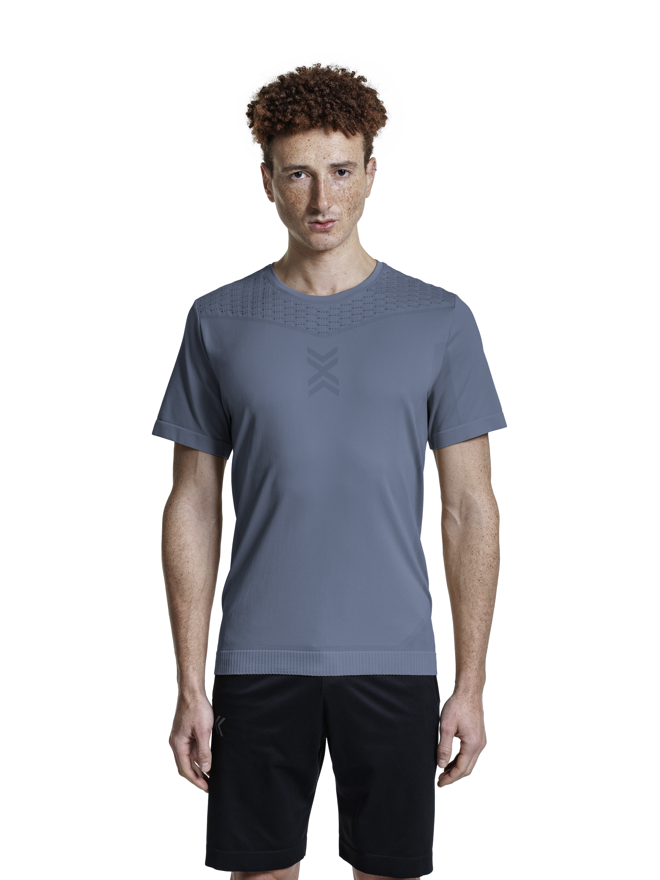 X-BIONIC X-ENTIAL SHIRT SS MEN - Rhino Grey - T-Shirts - 3 of 11