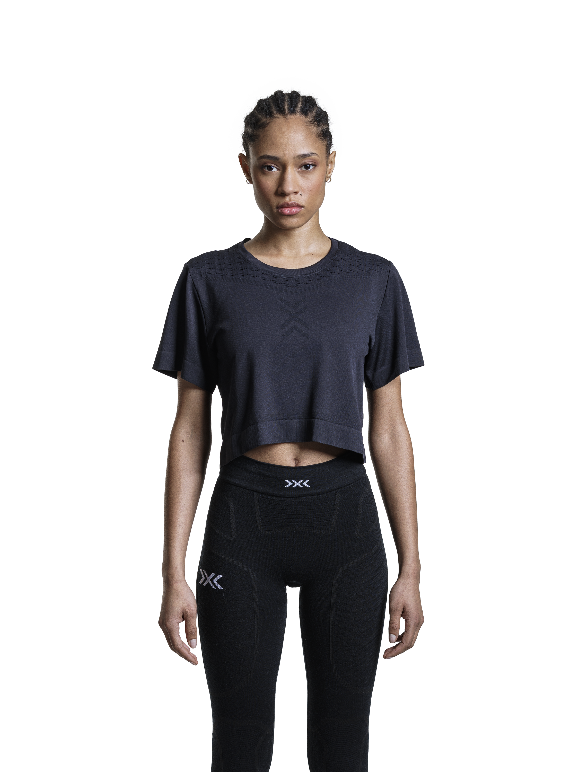 X-BIONIC X-ENTIAL CROP TOP WMN - X Black - Tanks - 3 of 13