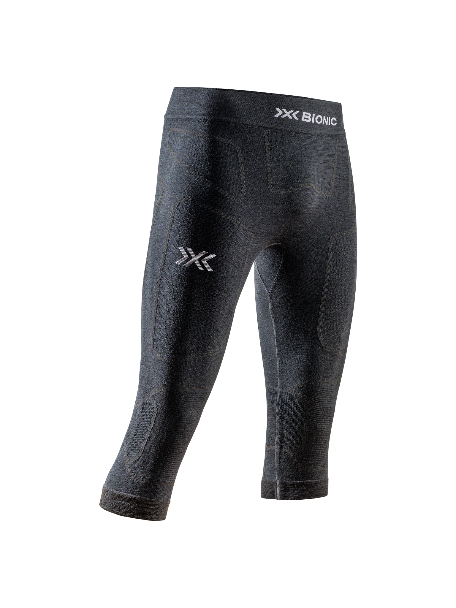 X-BIONIC SYMBIO MERINO PANTS 3/4 MEN - Opal Black - 3/4 Pants - 4 of 6