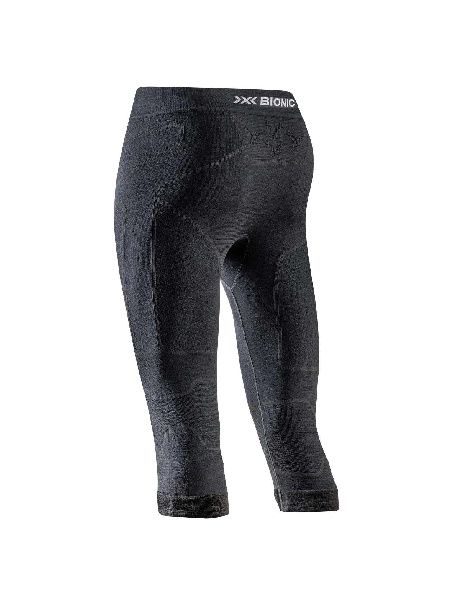 X-BIONIC SYMBIO MERINO PANTS 3/4 WMN - Opal Black - 3/4 Pants - 2 of 18