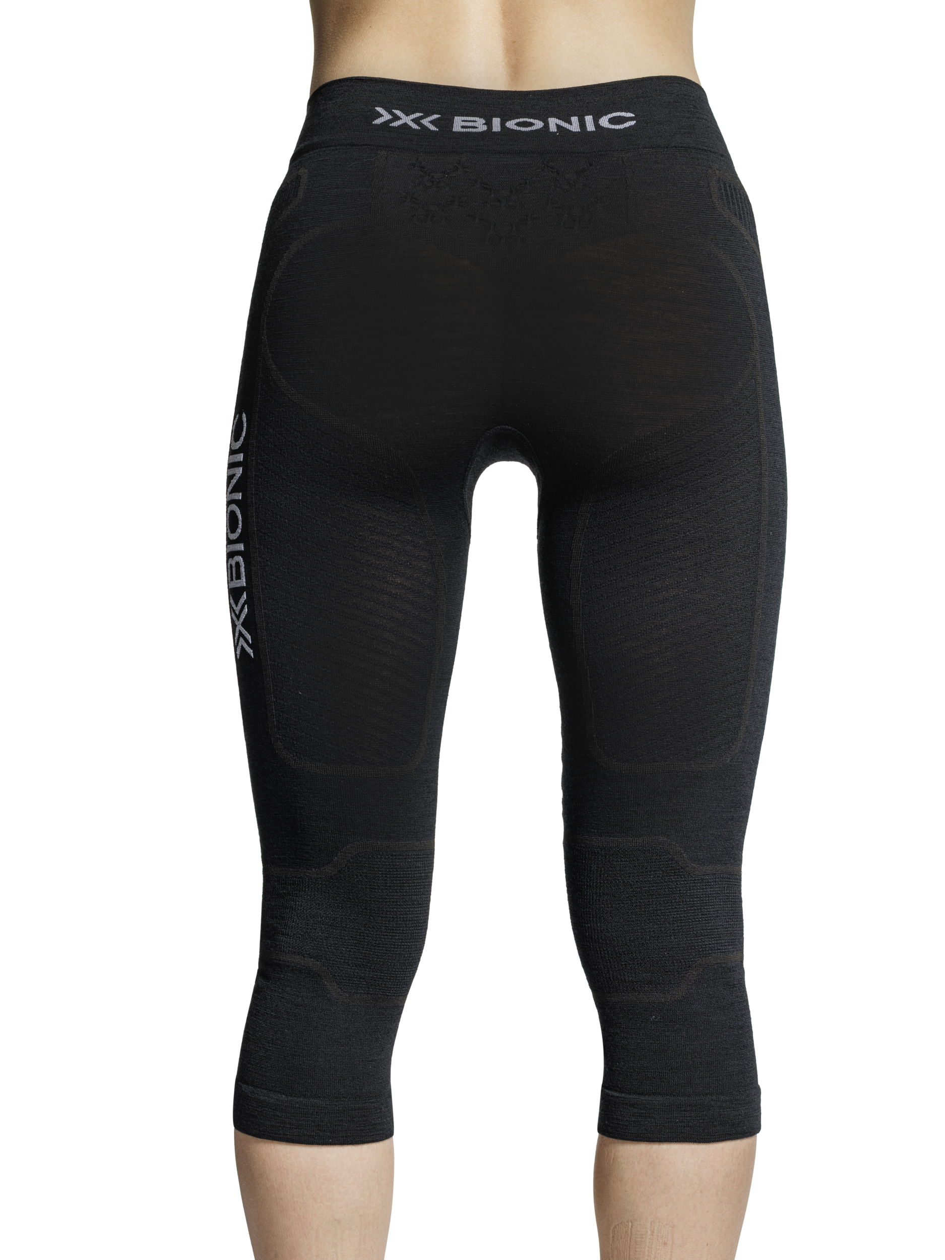 X-BIONIC SYMBIO MERINO PANTS 3/4 WMN - Opal Black - 3/4 Pants - 7 of 18