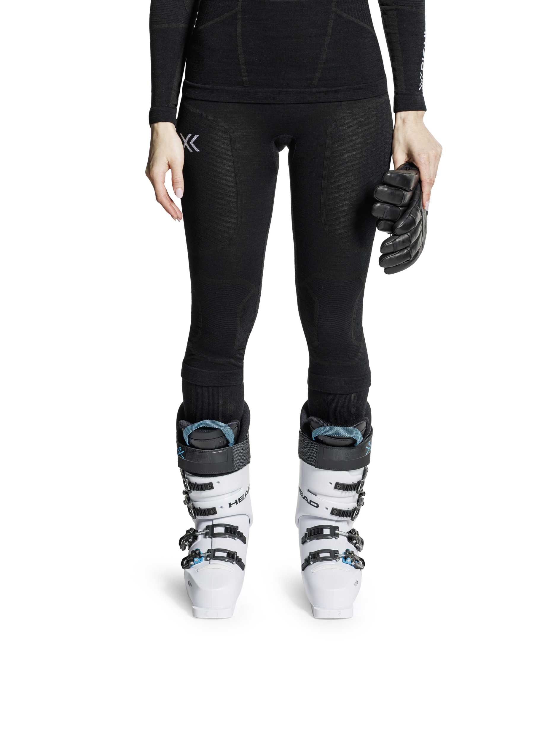 X-BIONIC SYMBIO MERINO PANTS 3/4 WMN - Opal Black - 3/4 Pants - 9 of 18