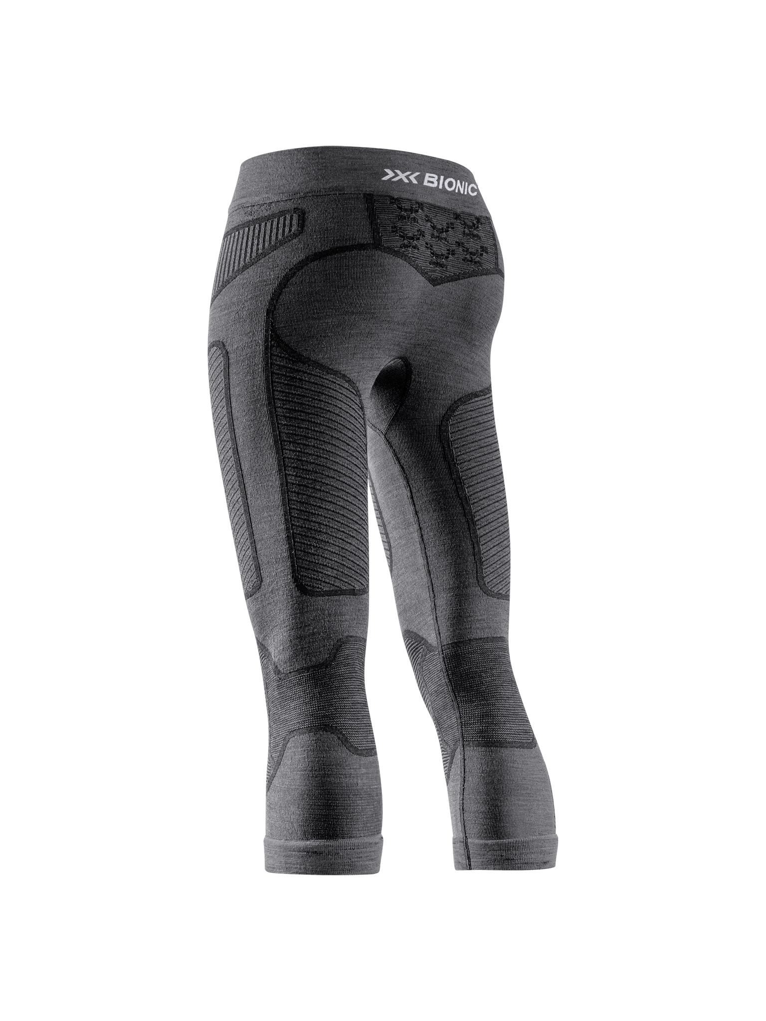 X-BIONIC SYMBIO MERINO PANTS 3/4 WMN - Rhino Grey - 3/4 Pants - 11 of 18