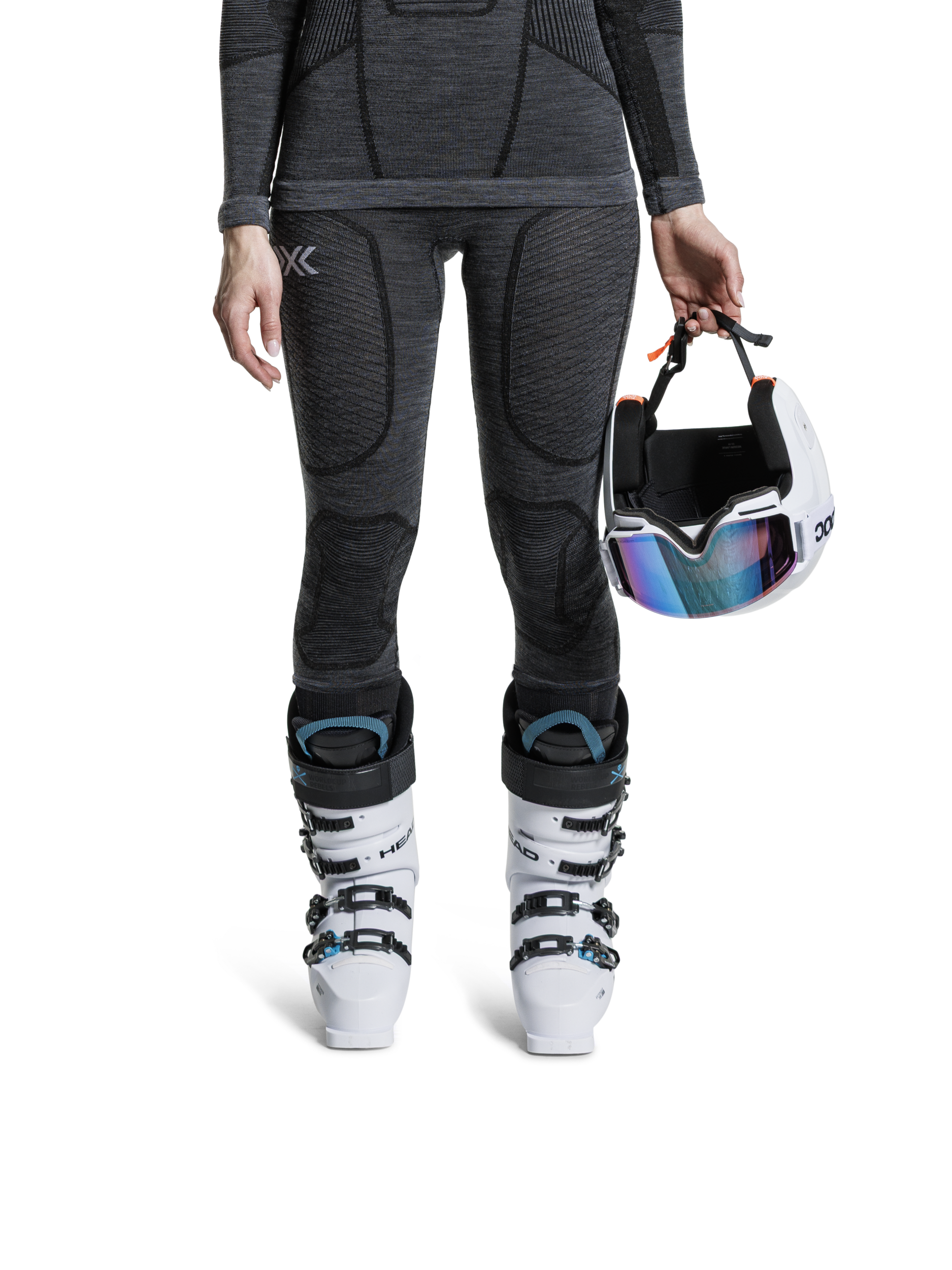 X-BIONIC SYMBIO MERINO PANTS 3/4 WMN - Rhino Grey - 3/4 Pants - 18 of 18
