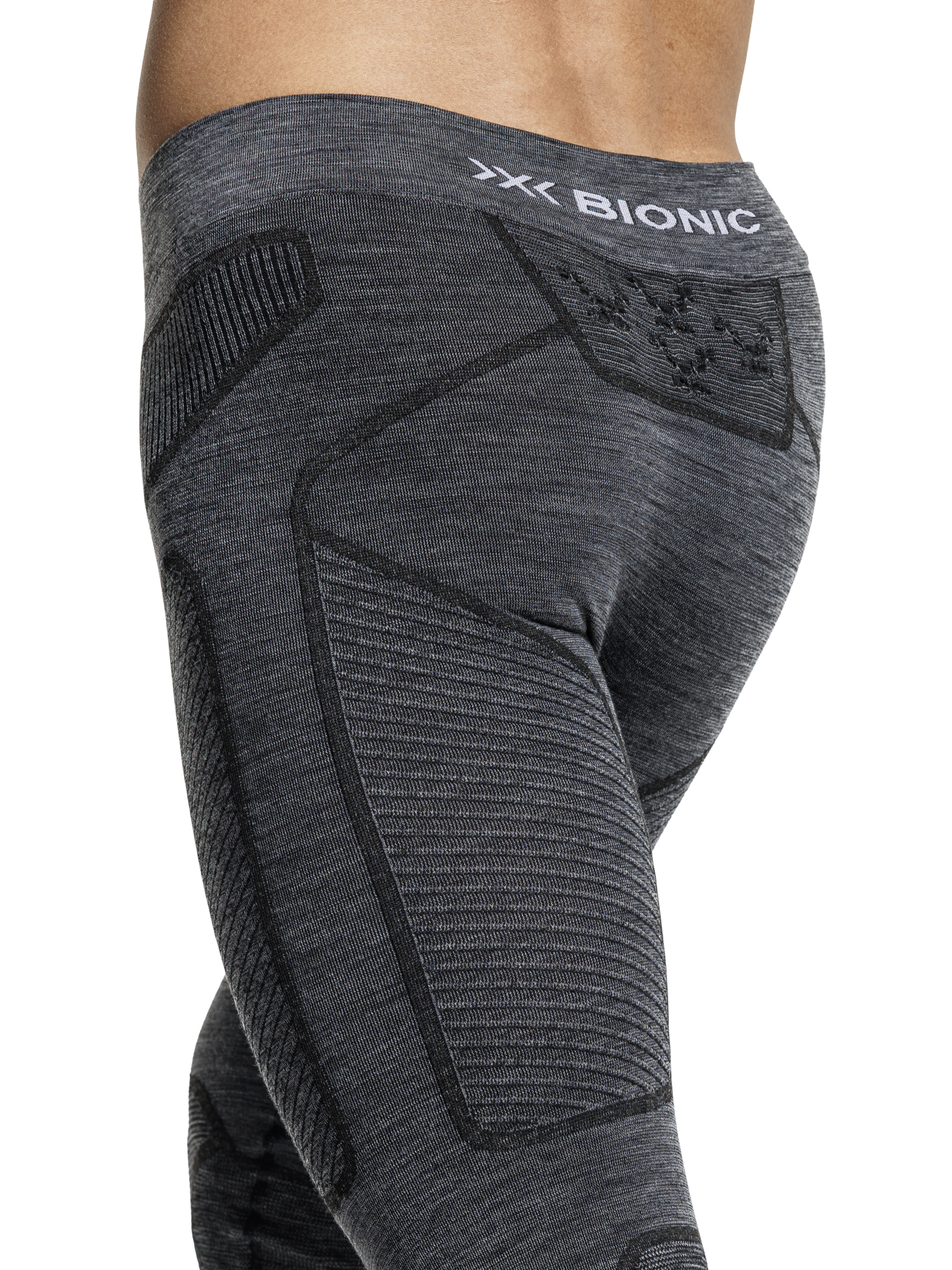 X-BIONIC SYMBIO MERINO PANTS MEN - Rhino Grey - Pants - 16 of 27