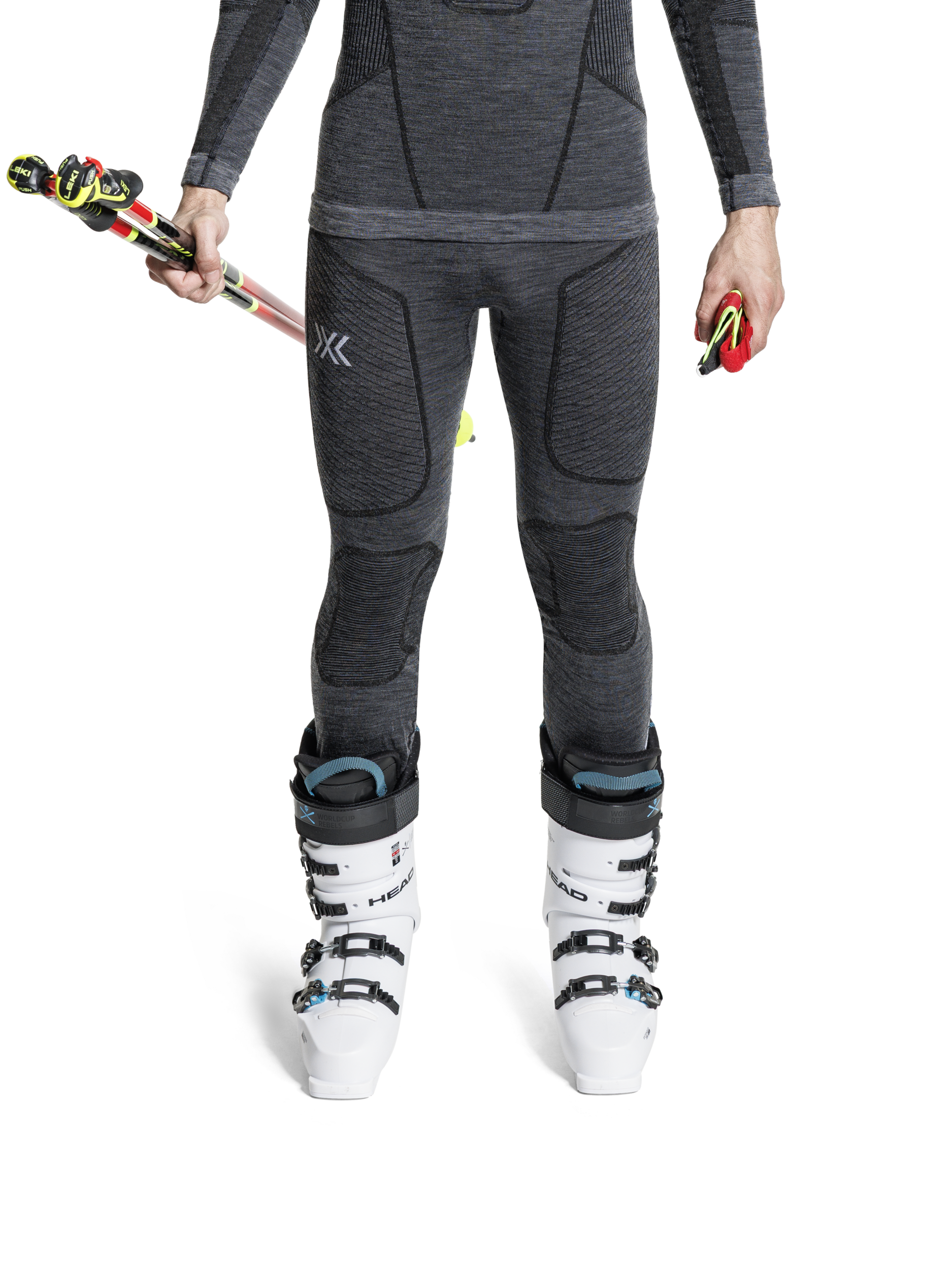 X-BIONIC SYMBIO MERINO PANTS MEN - Rhino Grey - Pants - 18 of 27