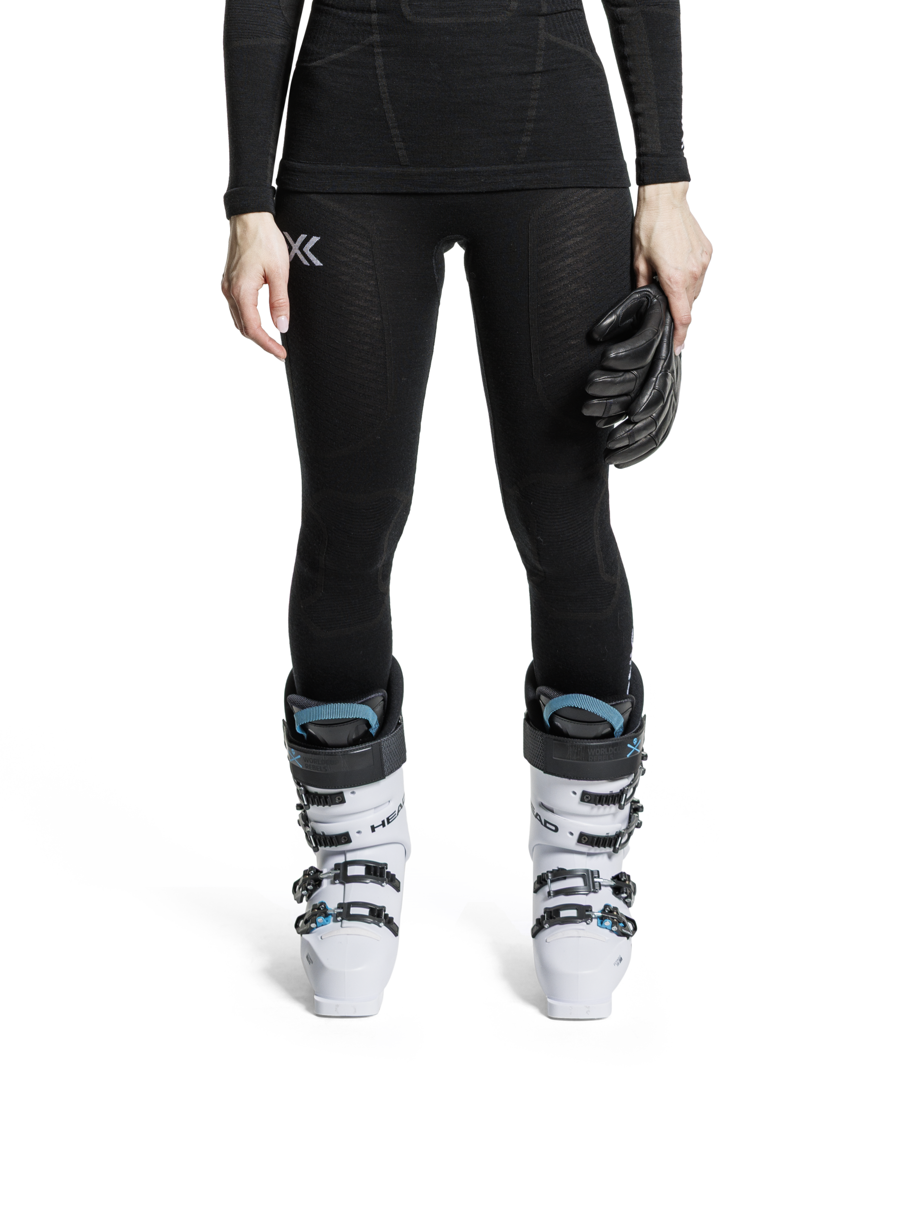 X-BIONIC SYMBIO MERINO PANTS WMN - Opal Black - Pants - 9 of 27