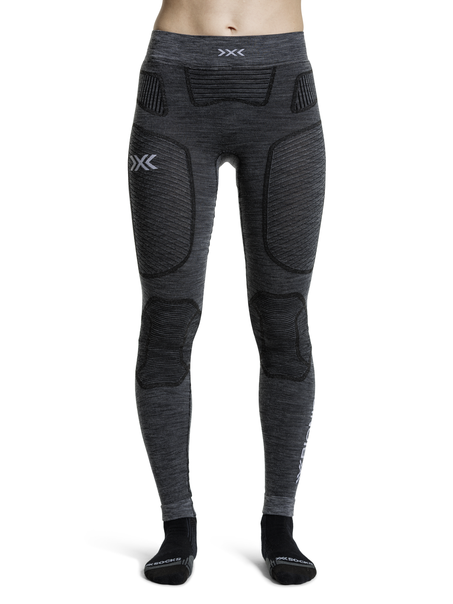 X-BIONIC SYMBIO MERINO PANTS WMN - Rhino Grey - Pants - 12 of 27