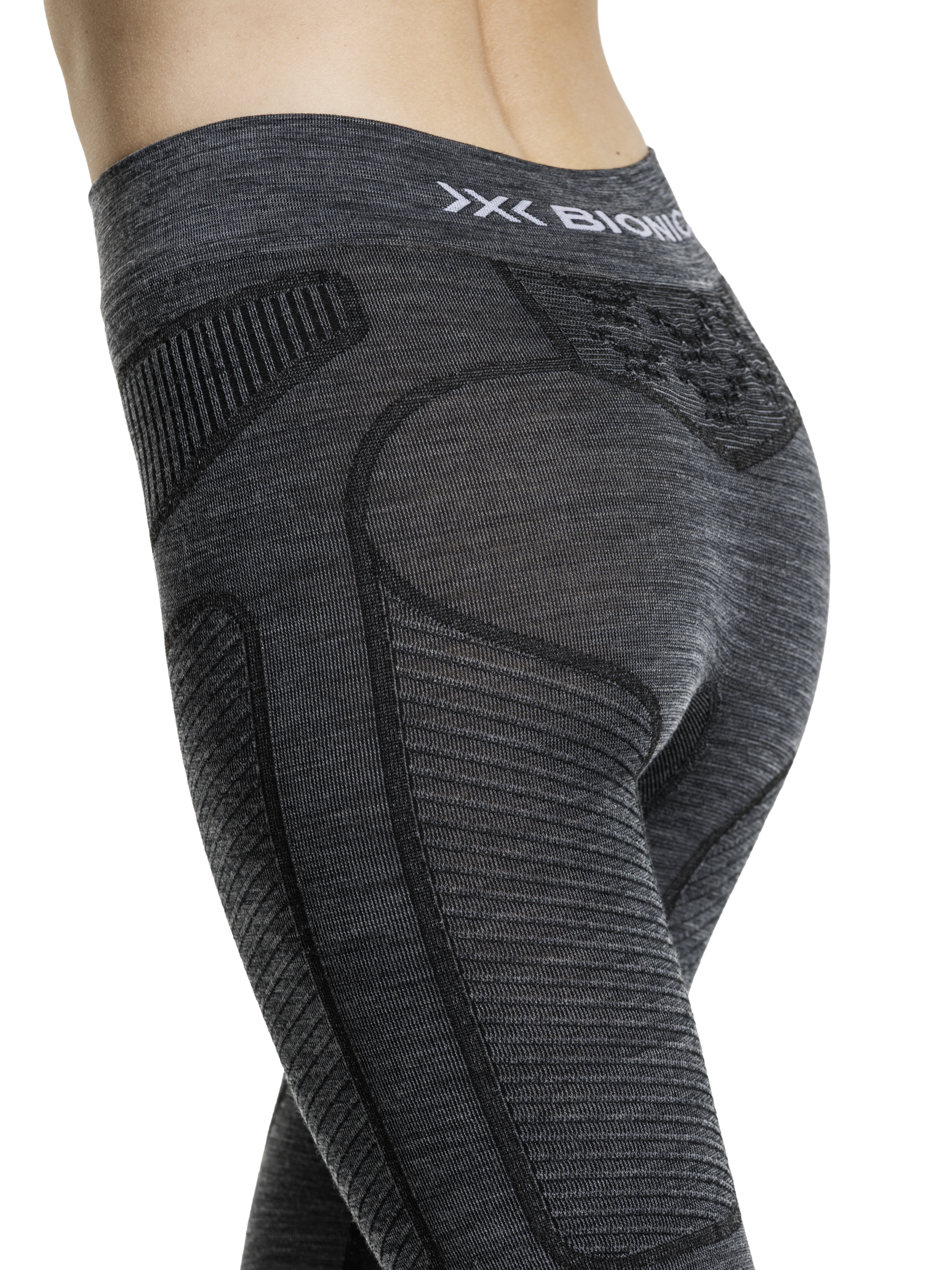 X-BIONIC SYMBIO MERINO PANTS WMN - Rhino Grey - Pants - 16 of 27