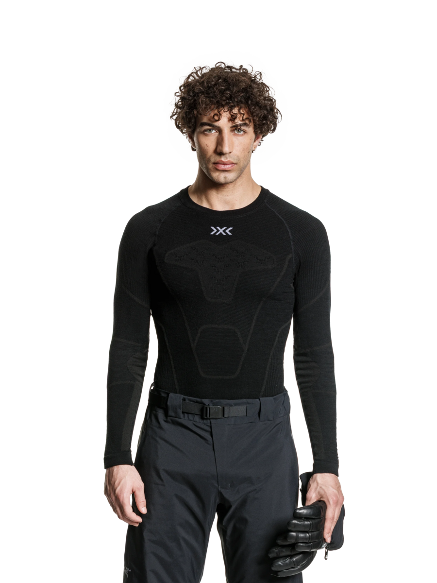 X-BIONIC SYMBIO MERINO SHIRT LS MEN - Opal Black - Longsleeves - 18 of 18